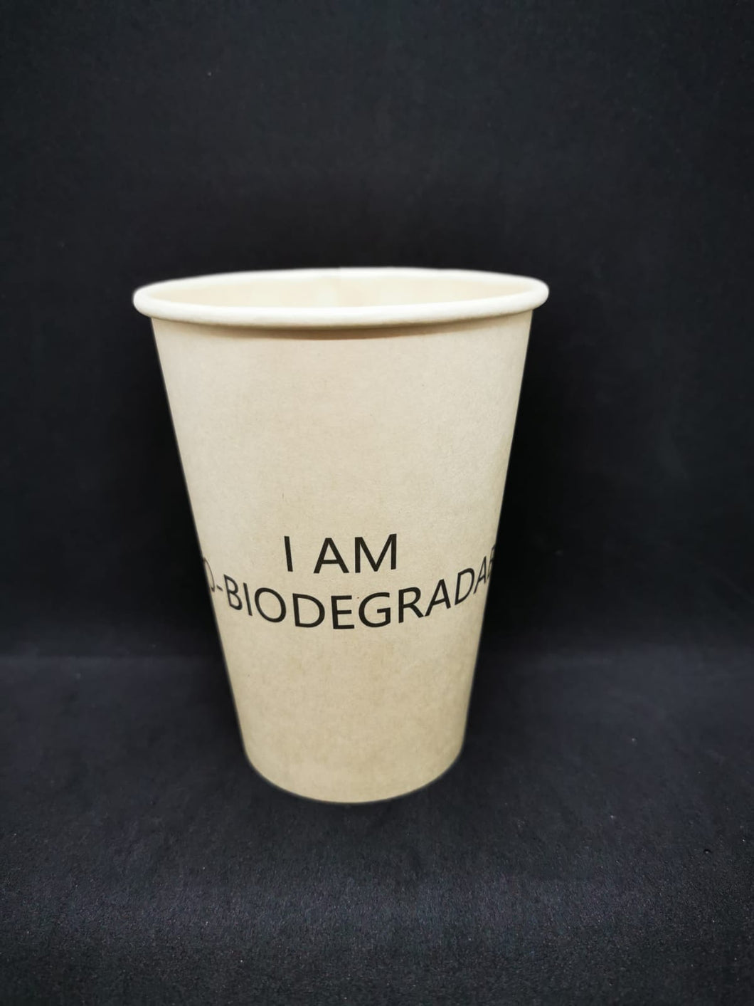 12oz Oxo-Biodegradable(Western) Paper Cup (Unbleached)